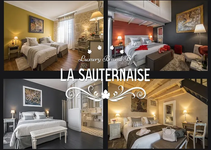 La Sauternaise, Luxury Boutique Bed & Breakfast Sauternes